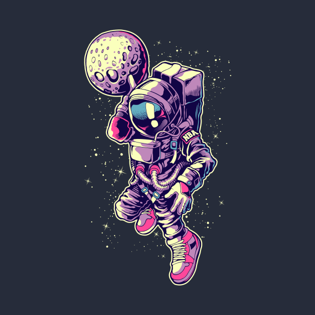 Astronaut Dunk by yogaswara