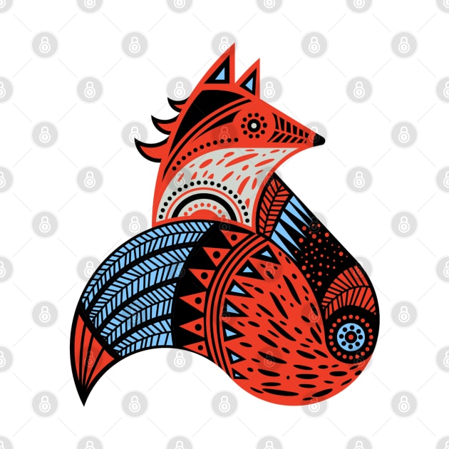 Tribal Fox by RioDesign2020