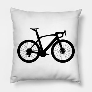 Trek Madone Road Bike Silhouette Pillow