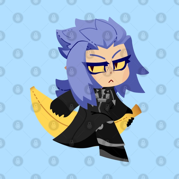 Banana Saix Chibi by VenaCoeurva