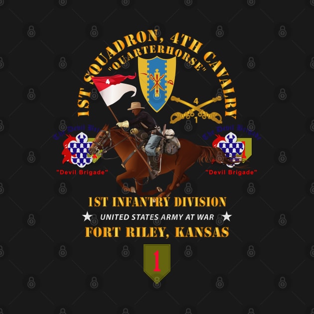 1st Squadron, 4th Cavalry - 1st Inf Div - Devil Bde - Ft Riley, KS w Rider X 300 by twix123844