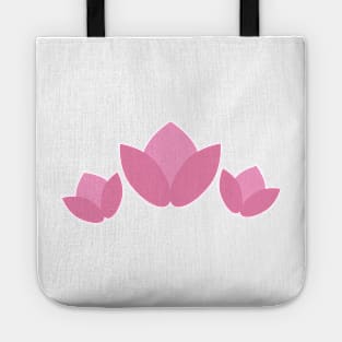 Pink Lotus Flowers Digital Art | Melanie Jensen Illustrations Tote