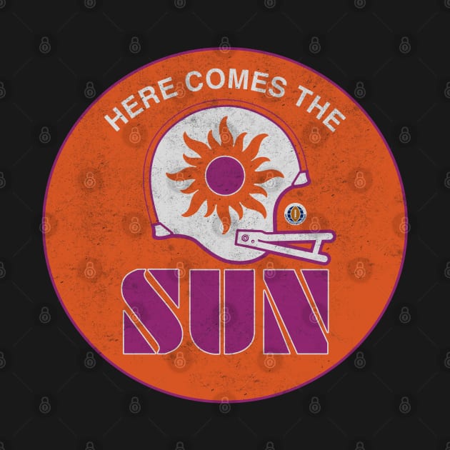 Southern California Sun Football by Tee Arcade