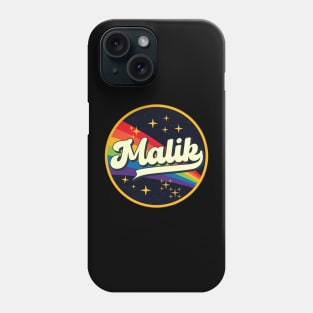 Malik // Rainbow In Space Vintage Style Phone Case