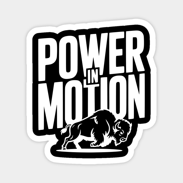 Power in Motion Magnet by Frank Ring