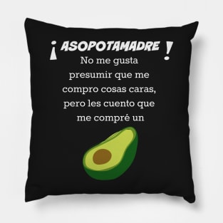 Camiseta Graciosa Para Latinos Hispanic Shirt. Pillow