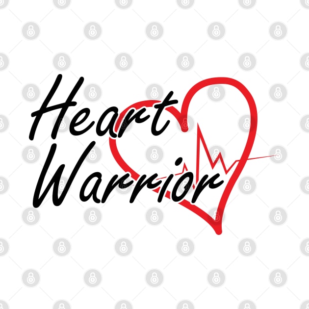 CHD Awareness - Heart Warrior by KC Happy Shop