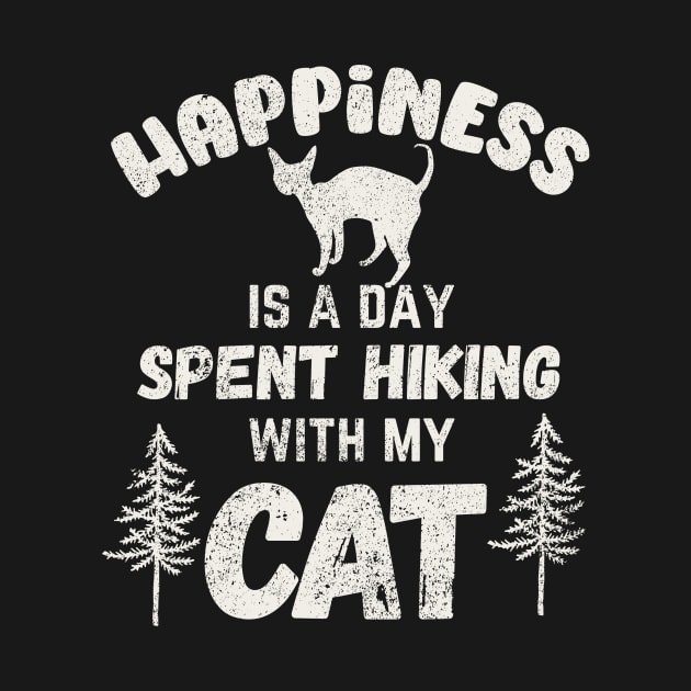 Happiness is a day spent hiking with my cat by Nice Surprise