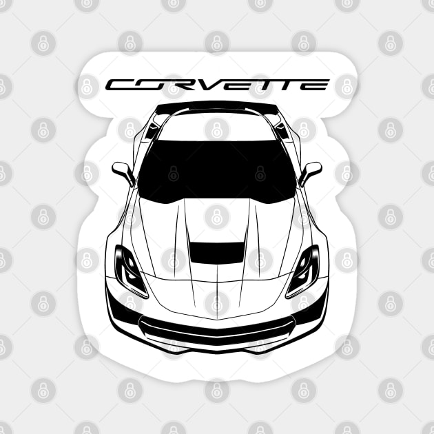 Corvette C7 Stingray Magnet by V8social