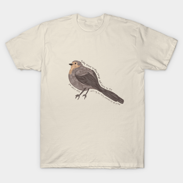 beatles blackbird t shirt