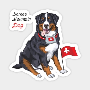 Bernese mountain dog Magnet