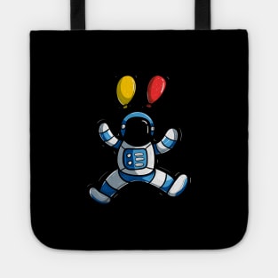 Flying Astronaut Tote