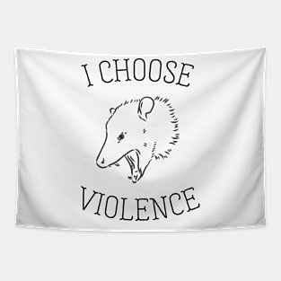 I Choose Violence Tapestry