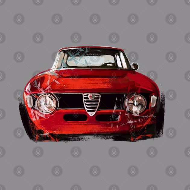 alfa romeo by Z Garage Art