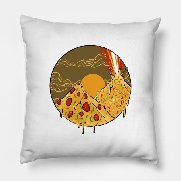 delicious magma Pillow by spoilerinc