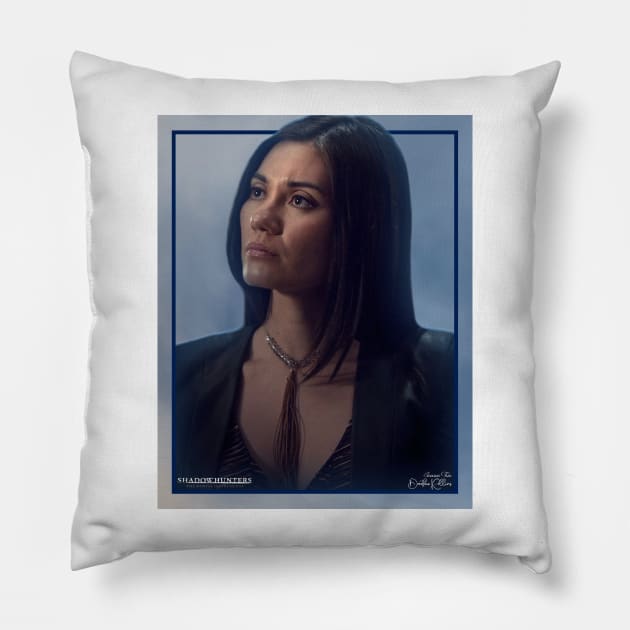 Dorothea 'Dot' Rollins - Season Two Poster - Shadowhunters Pillow by vickytoriaq
