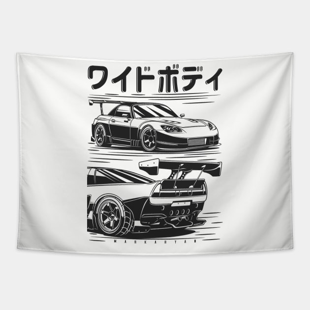 S2000 & NSX Tapestry by Markaryan
