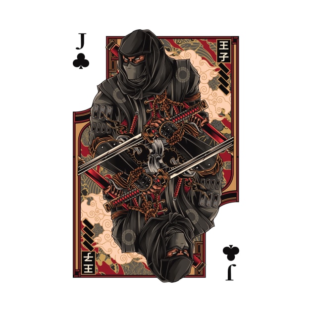 Ninja of Clubs by K2Gproject