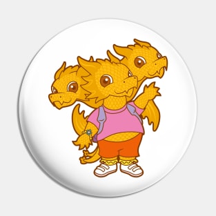 Ghidorah The Explorer Pin