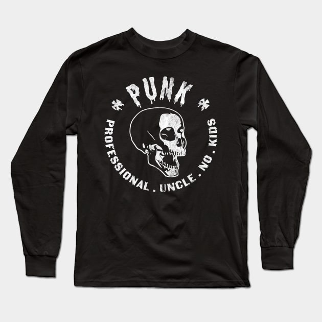 Punk Professional Uncle No Kids Funny Vintage T-Shirt Punk Professional Uncle No Kids Funny Vintage T-Shirt