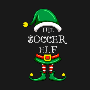 The Soccer Elf Matching Family Christmas Pajama T-Shirt