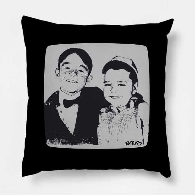 Our Gang-2 Pillow by BonzoTee