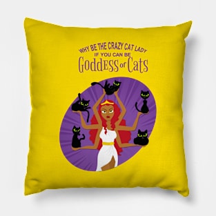 Goodess of Cats Pillow