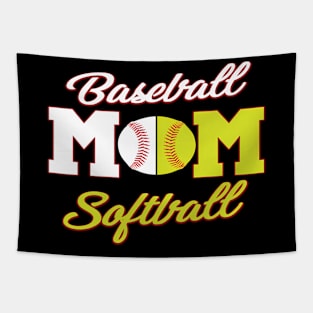 Softball Baseball Mom For Tapestry