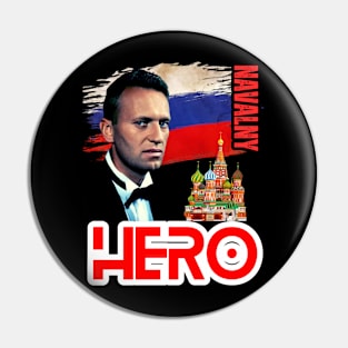 HERO NAVALNY Pin