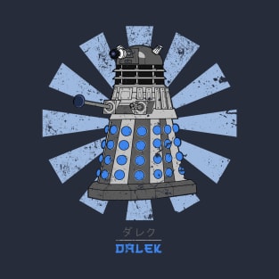 Dalek Retro Japanese Dr Who T-Shirt