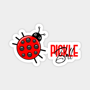 Pickleball Ladybird Magnet