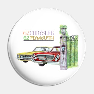 1962 PLYMOUTH - brochure Pin