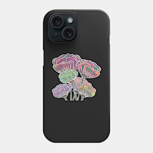 Rainbow Sherbet Stained Glass Bouquet Phone Case