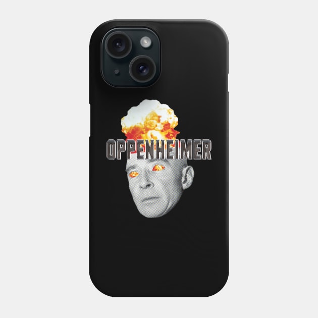 OPPENHEIMER WITH TITLE Phone Case by prophtt