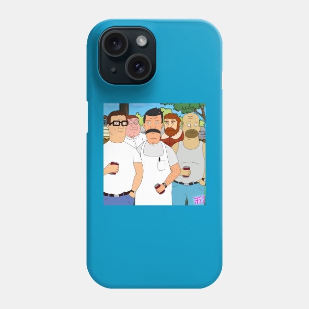 Burgers KOTH all the dads Phone Case by Tommymull Art 