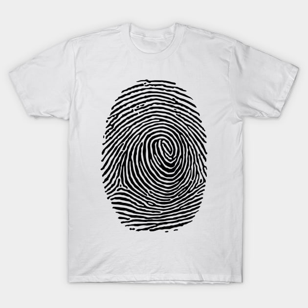 fingerprint CSI Crime Scene - Forensics Science - T-Shirt | TeePublic