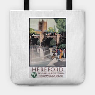 Hereford - Vintage Railway Travel Poster - 1923-1947 Tote