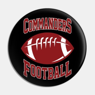 WST Commanders Football Club Pin