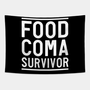 Proud food coma survivor Tapestry