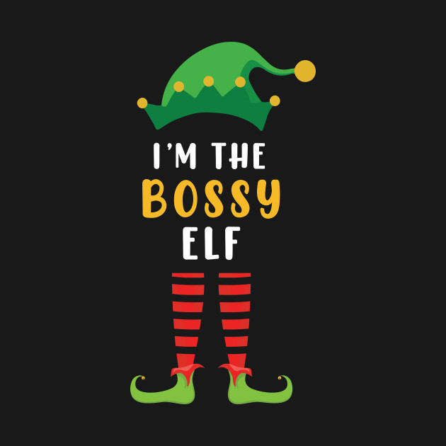 Discover bossy elf family matching christmas - Bossy Elf Family Matching - T-Shirt