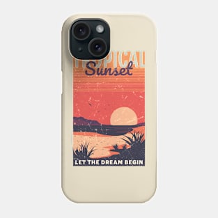 Tropical Sunset Phone Case