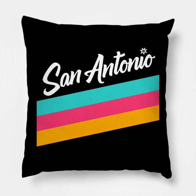 san antonio Pillow by dullgold