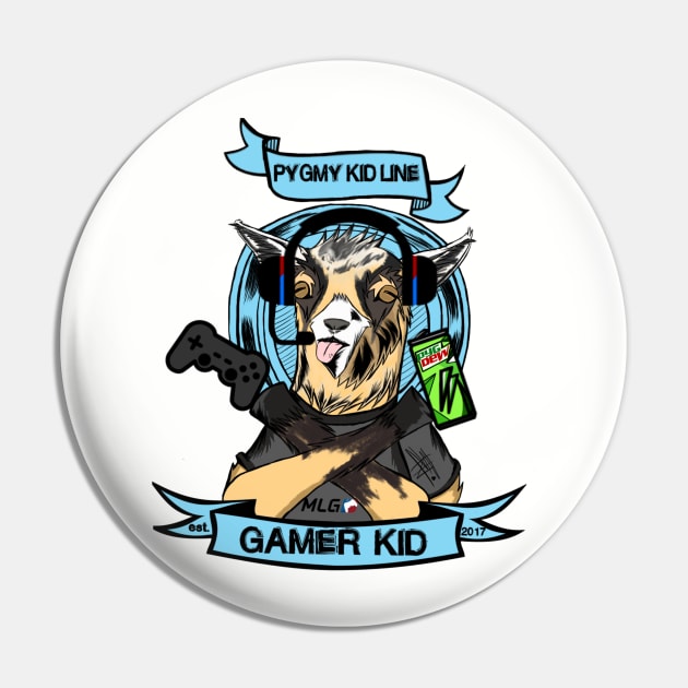 Gamer Kid Pin by zenmode