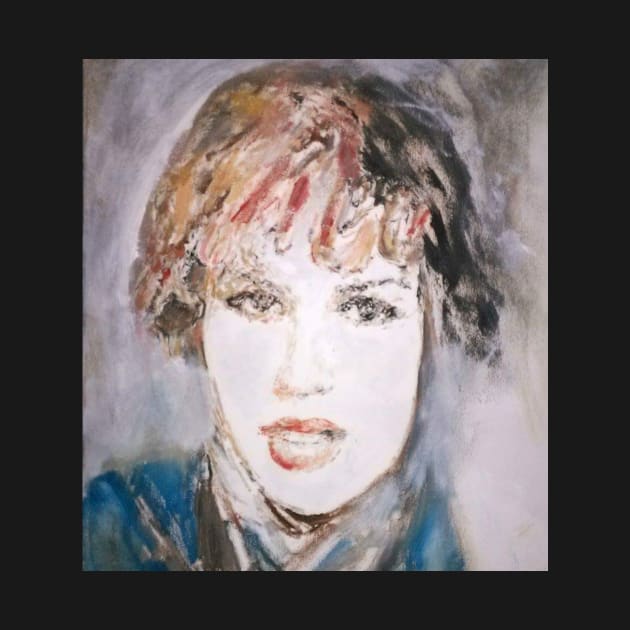 Molly ringwald by Mike Nesloney Art