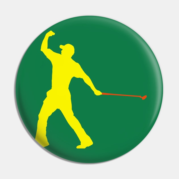 Golf Swing Pin by Philly Drinkers