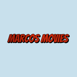 Marcos Movies logo tee 1 T-Shirt