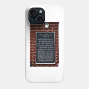 Lincoln's Speech Phone Case