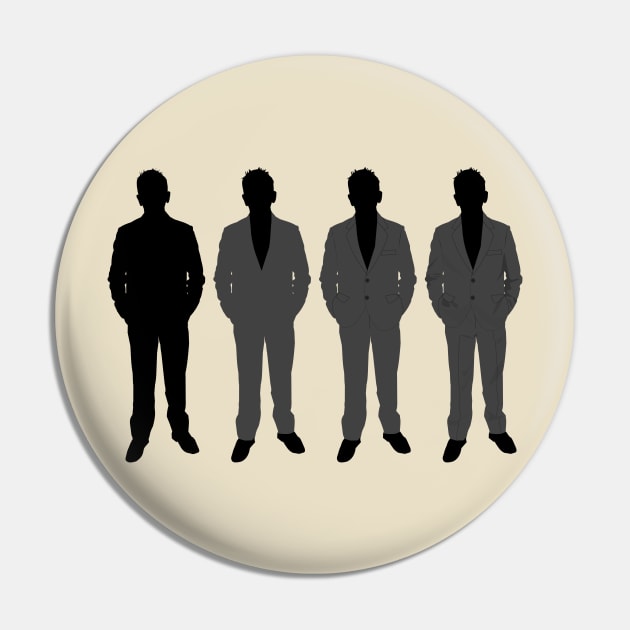 Man in suit Pin by Javisolarte