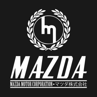 Mazda Vintage Classic - Solid White T-Shirt