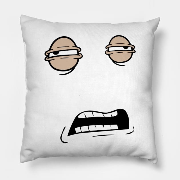 Let me think.... Pillow by HiPolly